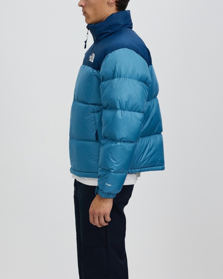 العاصفة الزرقاء 1996 ريترو Nuptse سترة الوجه الشمالي