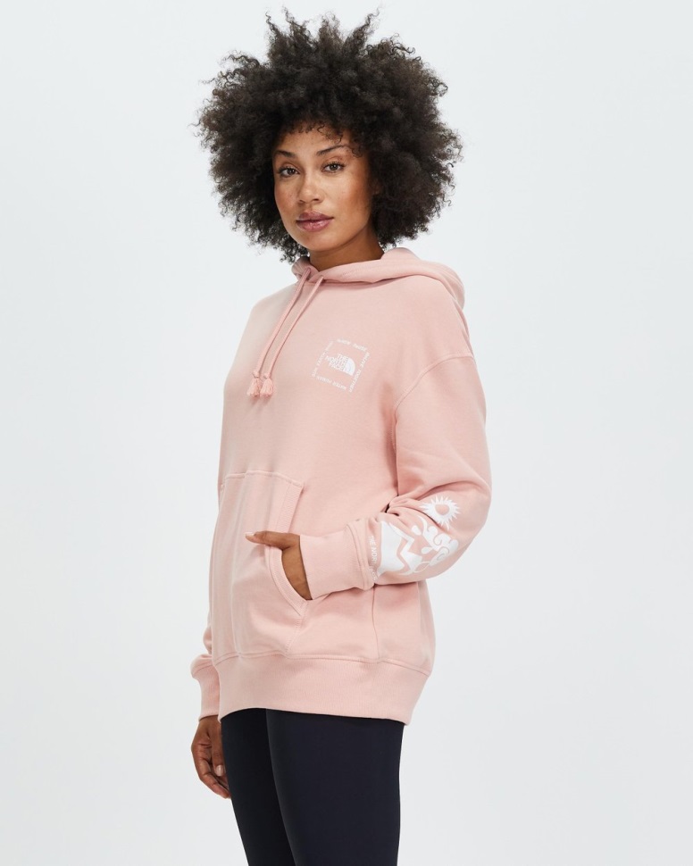 هوديي من ذا نورث فيس روز تان هيمالايا بغطاء للرأس