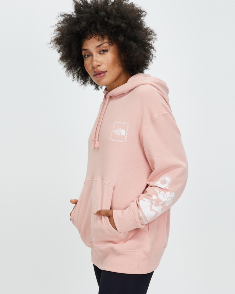 هوديي من ذا نورث فيس روز تان هيمالايا بغطاء للرأس