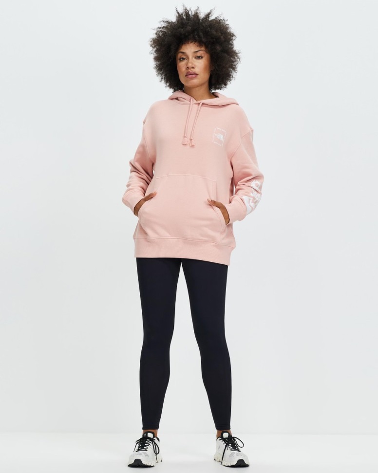 هوديي من ذا نورث فيس روز تان هيمالايا بغطاء للرأس