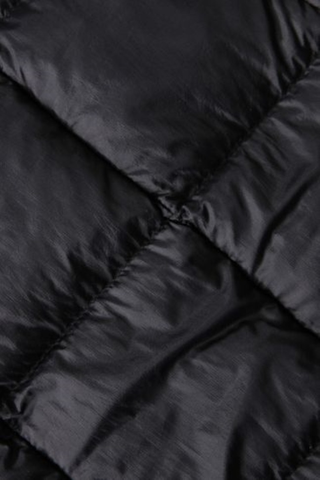 سترة حرارية سوداء الوجه الشمالي