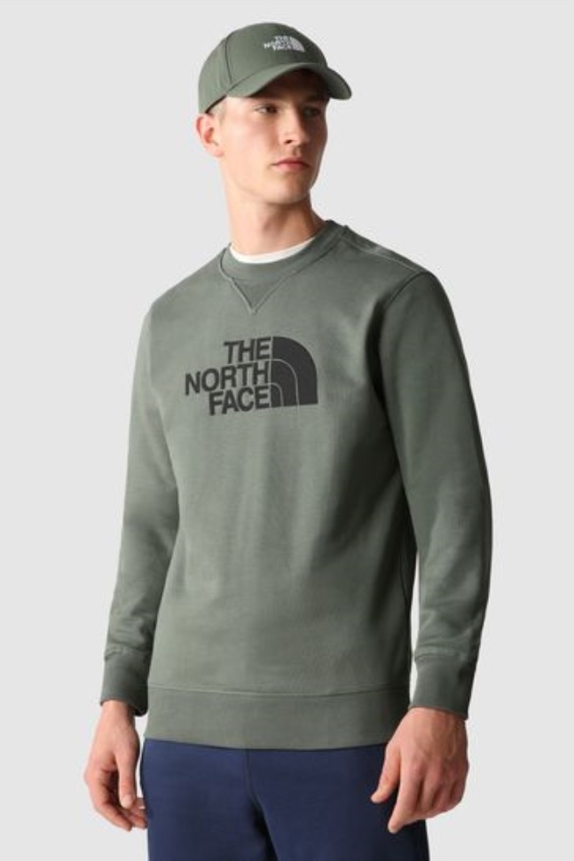 رسم الأخضر قميص طاقم من النوع الثقيل وجه الشمال