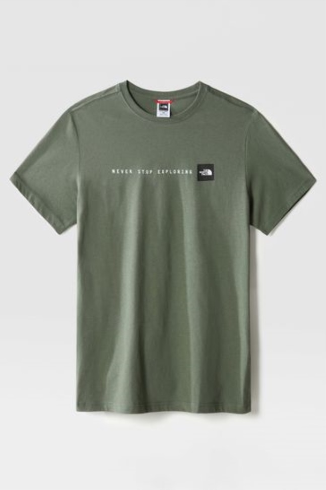 الأخضر لا تتوقف أبدًا عن استكشاف تي شيرت الوجه الشمالي