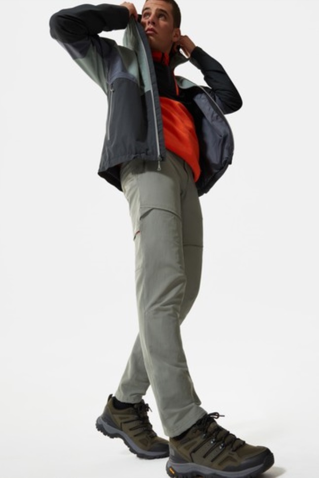 حذاء المشي ضوء المستقبل القنفذ الوجه الشمالي الأخضر