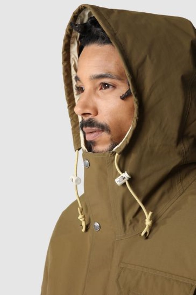 كاكي M66 سترة المطر فائدة الوجه الشمالي