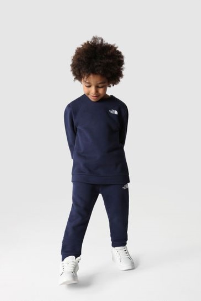 وضع الأطفال الصوف القطني الأزرق الوجه الشمالي