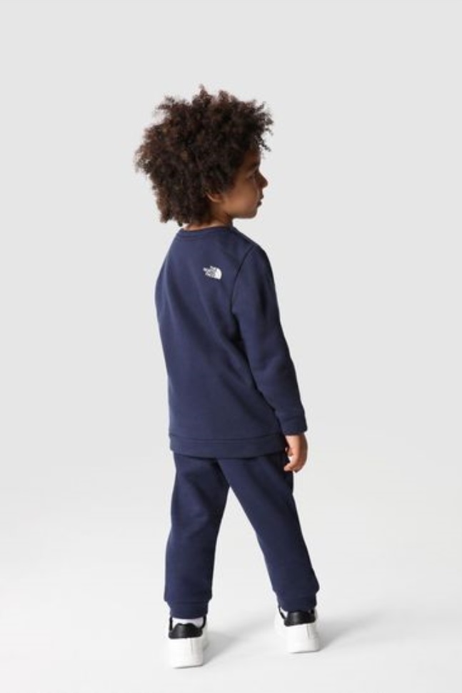 وضع الأطفال الصوف القطني الأزرق الوجه الشمالي