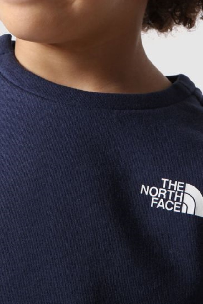 وضع الأطفال الصوف القطني الأزرق الوجه الشمالي