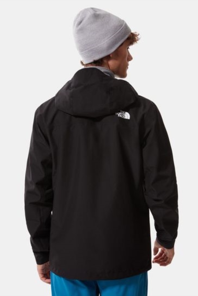 سترة سوداء خفيفة الوزن للوجه الشمالي