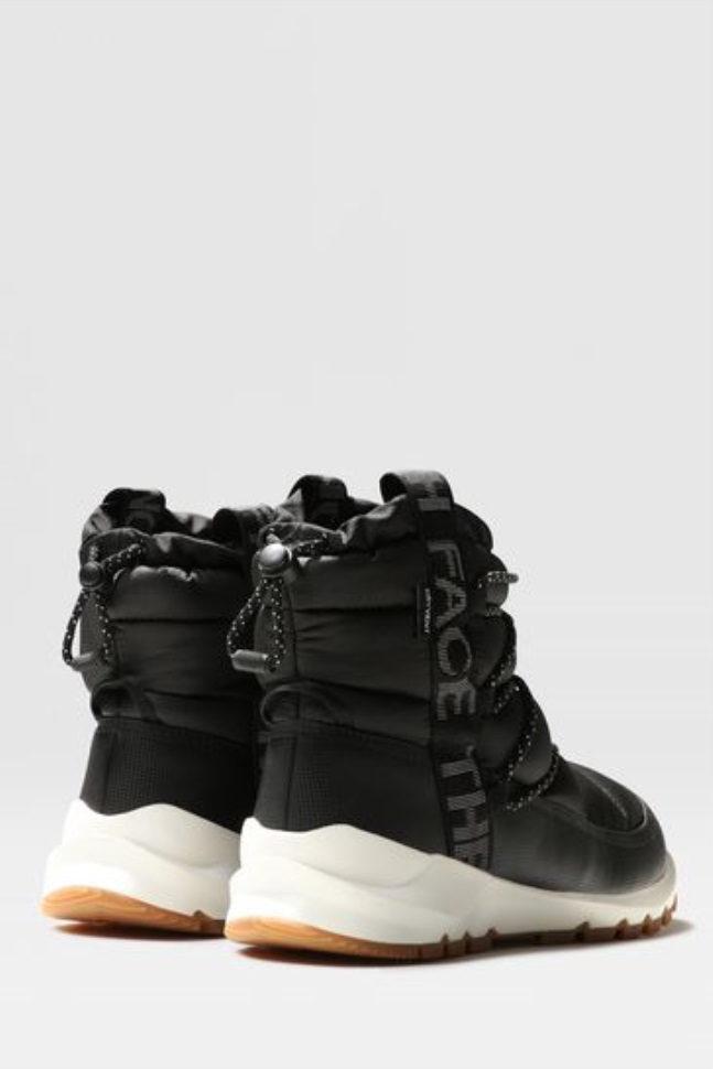 أحذية الدانتيل الأسود الحرارية الوجه الشمالي