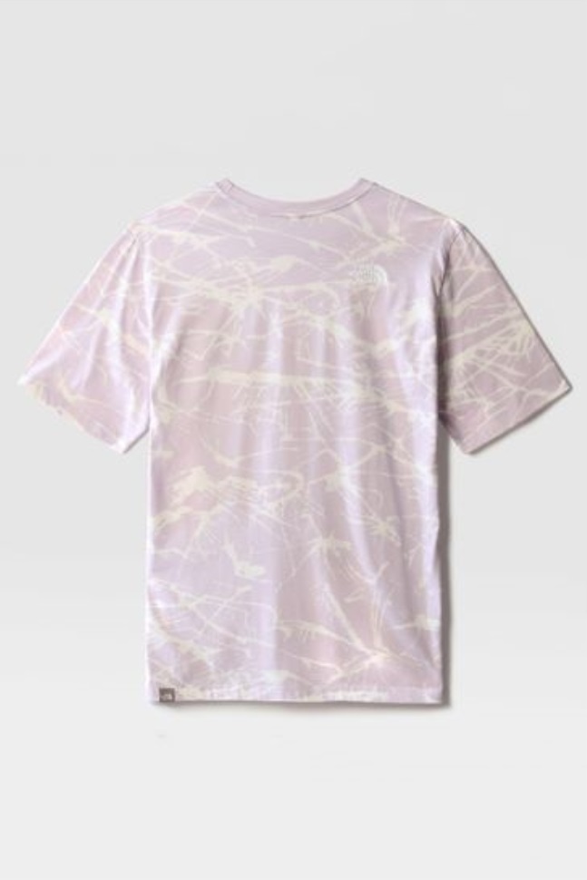 تي شيرت قبة بسيط أرجواني أرجواني للسيدات من ذا نورث فيس