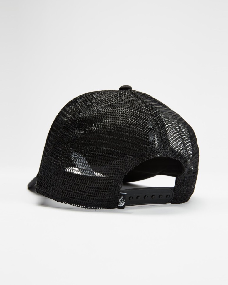 أسود وأبيض شعار سائق الشاحنة الوجه الشمالي