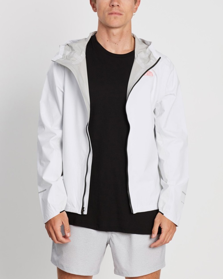 أبيض الوجه الشمالي مطبوع أول سترة قابلة للتعبئة عند الفجر