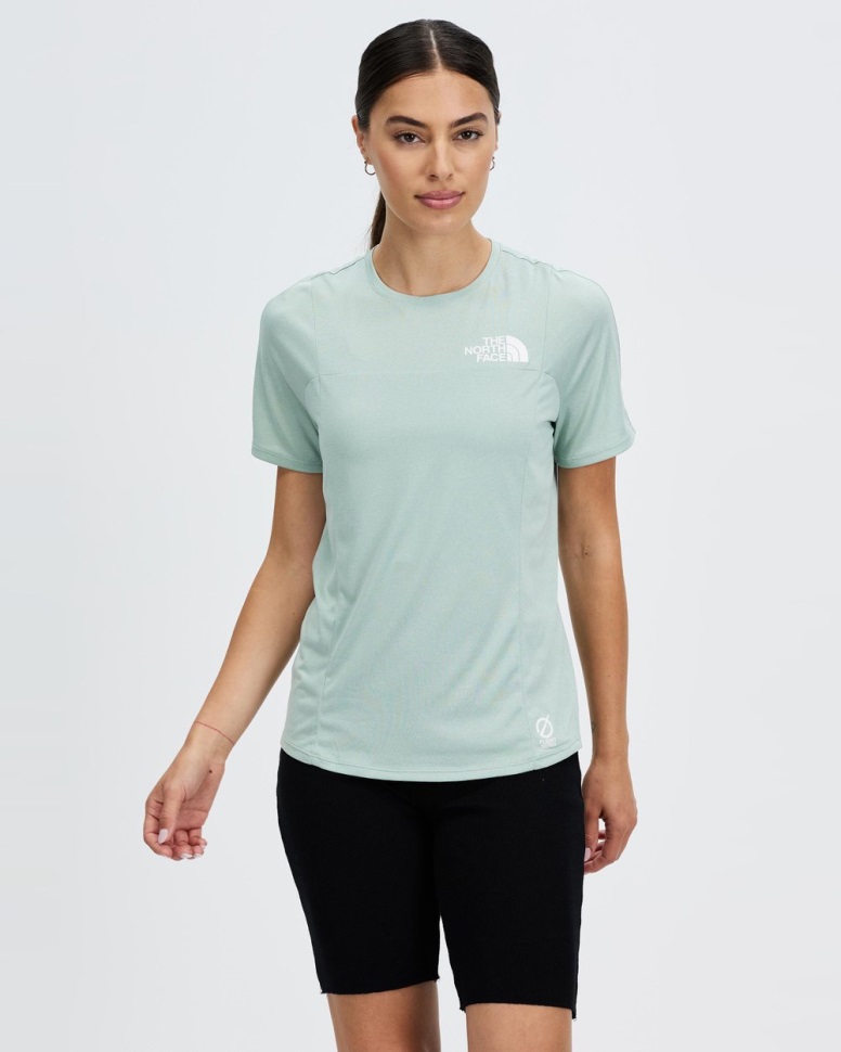 الجاديت الأخضر الوجه الشمالي رحلة أفضل من المحملة عارية قصيرة الأكمام