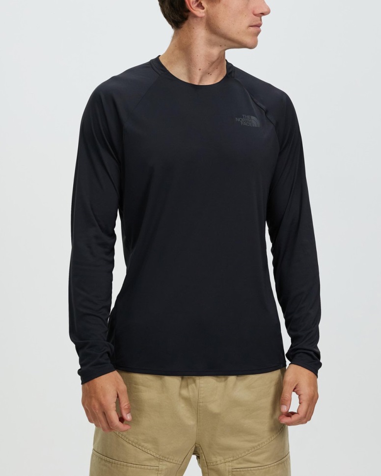 أسود الوجه الشمالي عصام كبير الصنوبر طاقم طويل الأكمام المحملة