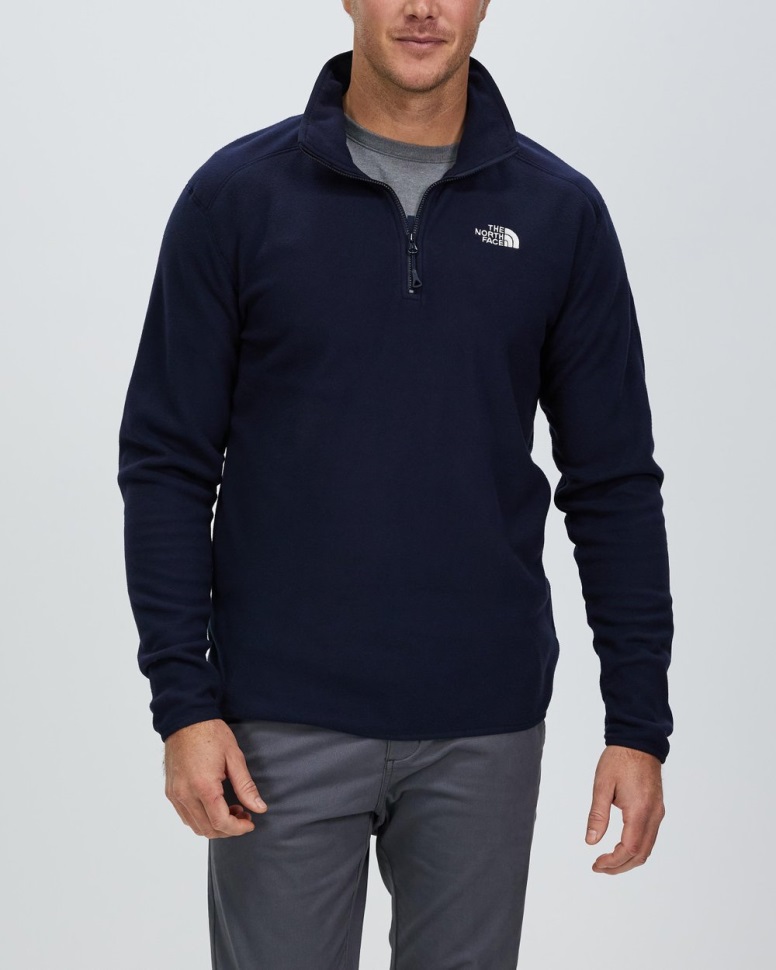 البحرية Tka 100 الجليدية 1/4 الرمز البريدي البلوز الوجه الشمالي