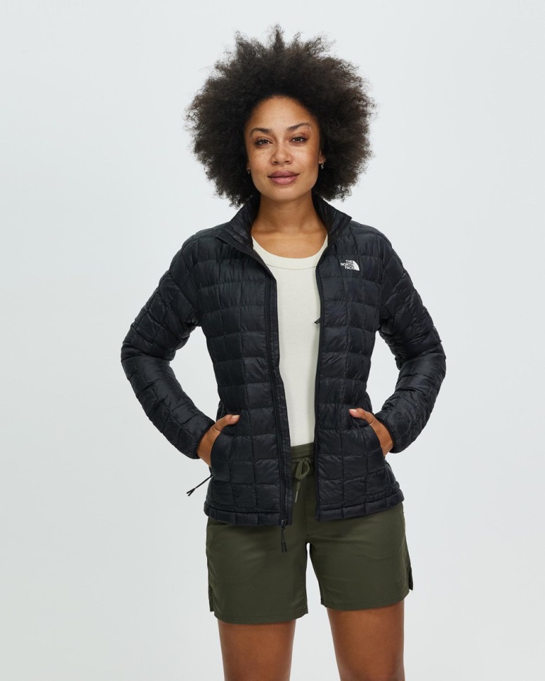 سترة بيئية سوداء للوجه الشمالي