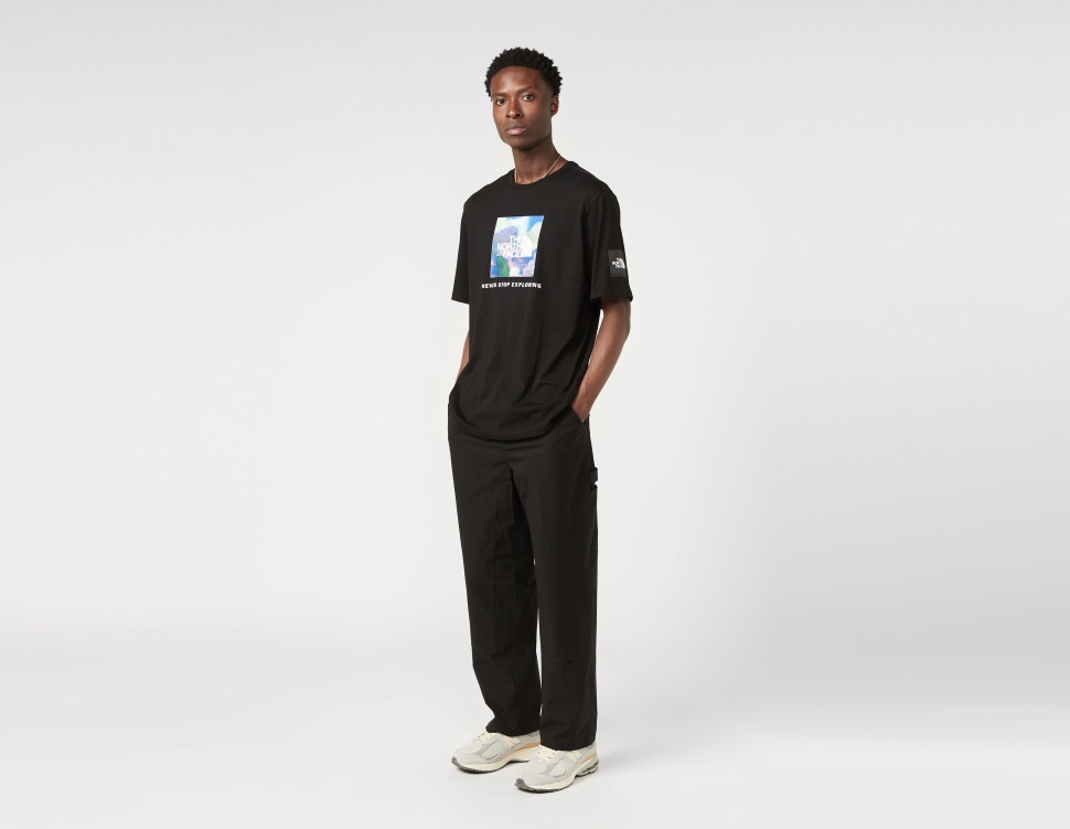 تي شيرت بلاك بوكس ​​أسود الوجه الشمالي