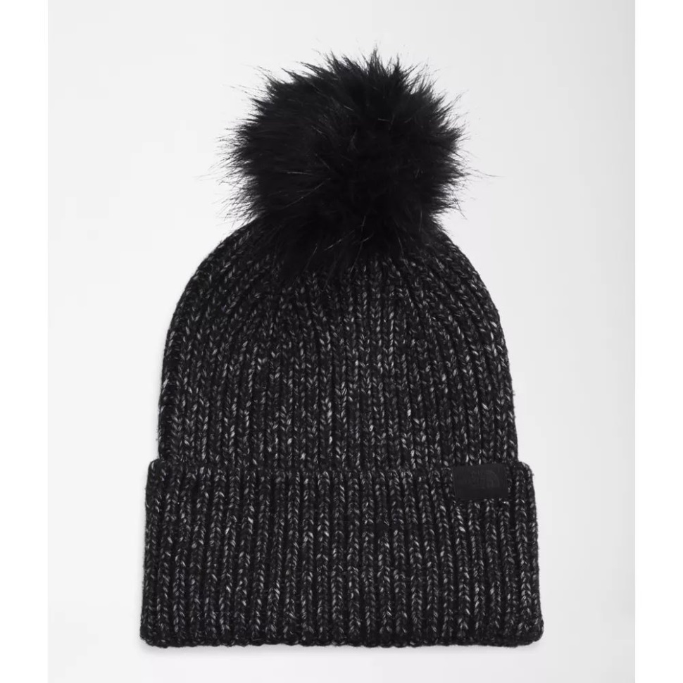 Airspun Pom Beanie الوجه الشمالي أسود