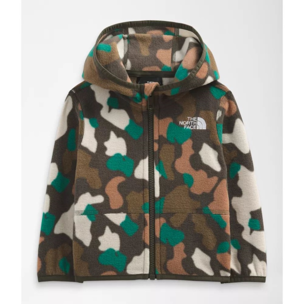 Baby Glacier Full Zip هوديي رمادي داكن جديد الوجه الشمالي