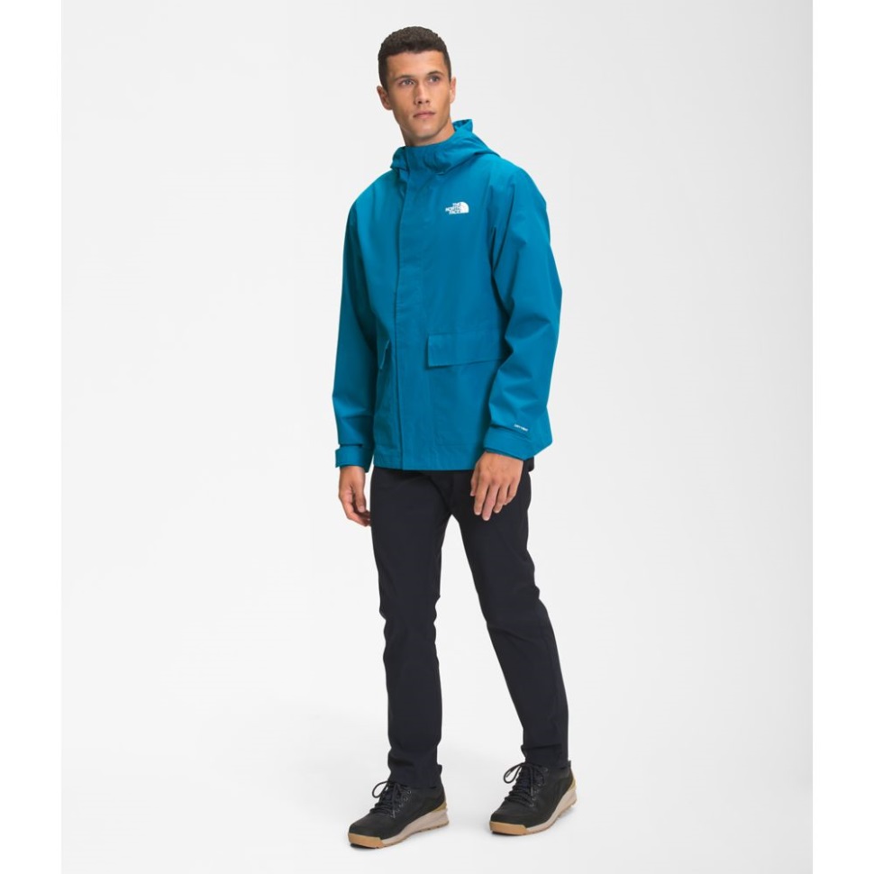 بانف الأزرق الرجال سترة السرو المطر الوجه الشمالي