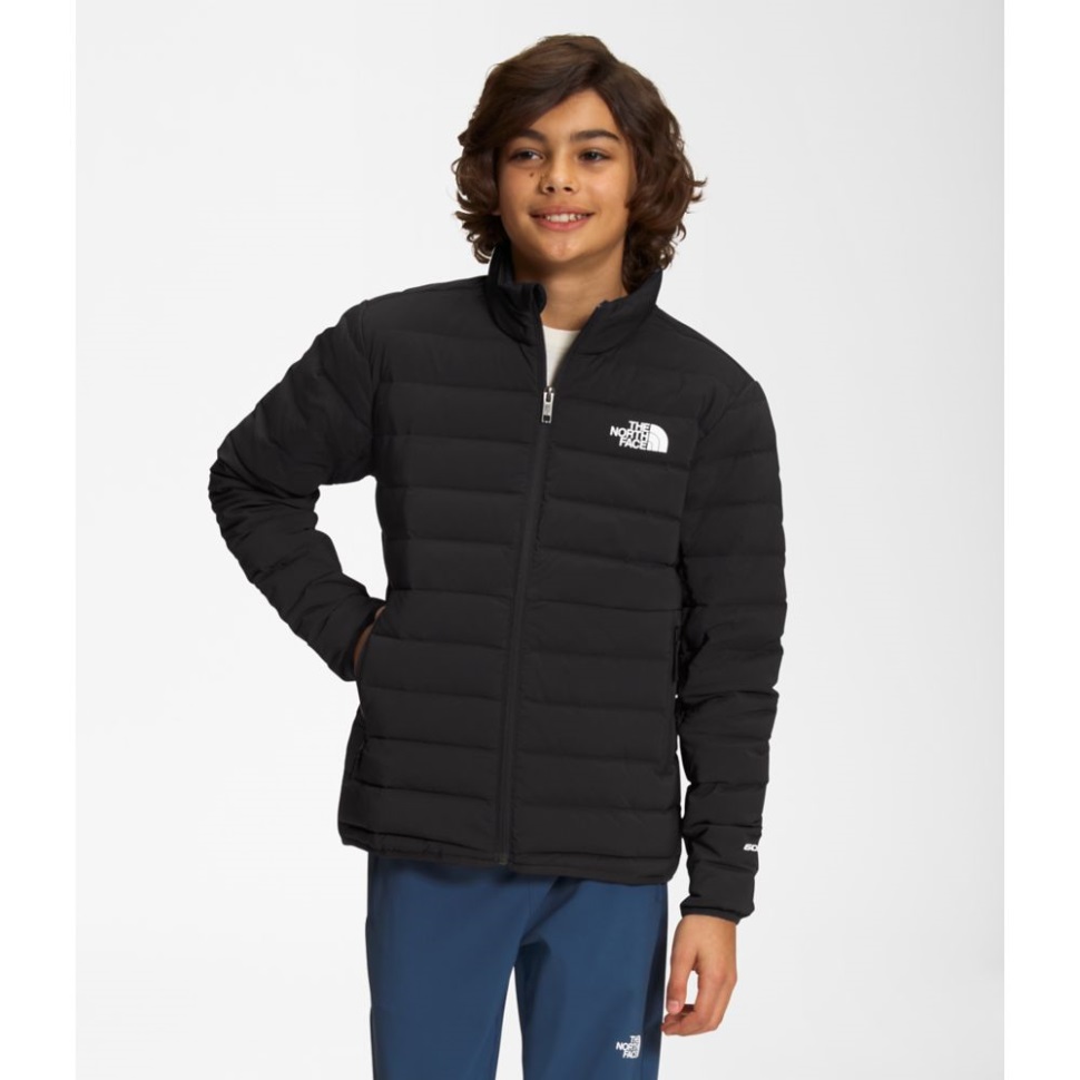 الفتيان السود بيلفيو تمتد أسفل سترة الوجه الشمالي