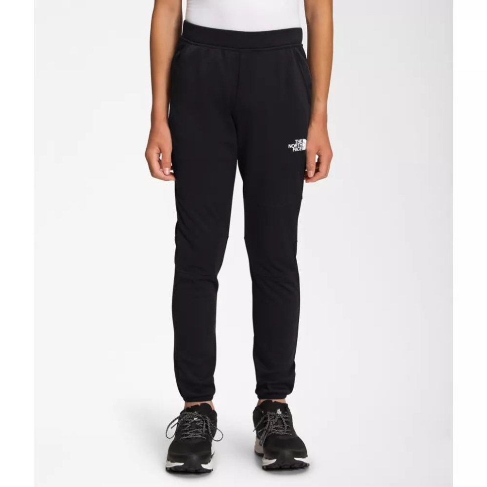 بنطلون رياضي شتوي دافئ للأولاد من الشمال الأسود