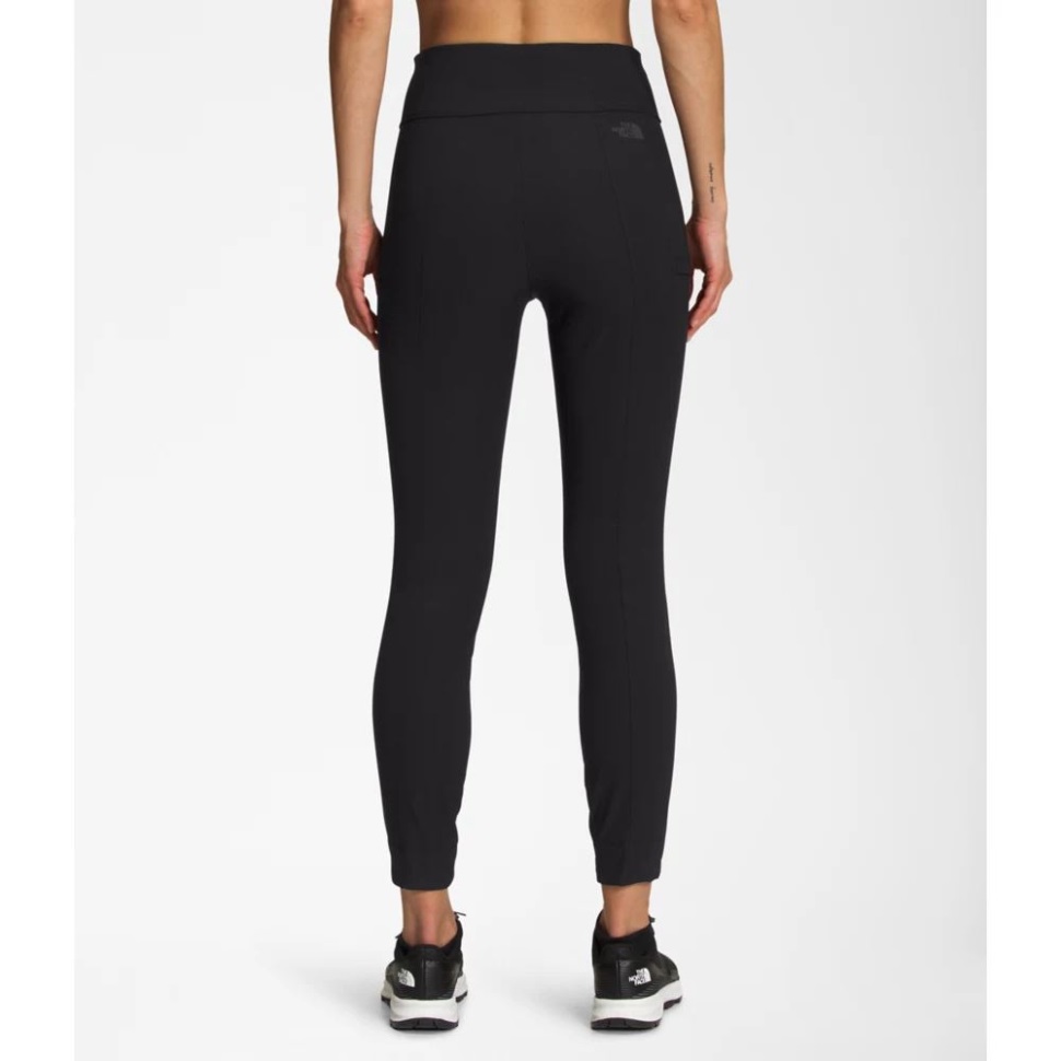 أسود المرأة الوجه الشمالي Laterra فائدة السراويل نحيل عالية الارتفاع