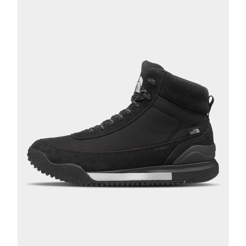 أسود أبيض الوجه الشمالي الرجال العودة إلى الأحذية المنسوجة بيركلي 3 للماء