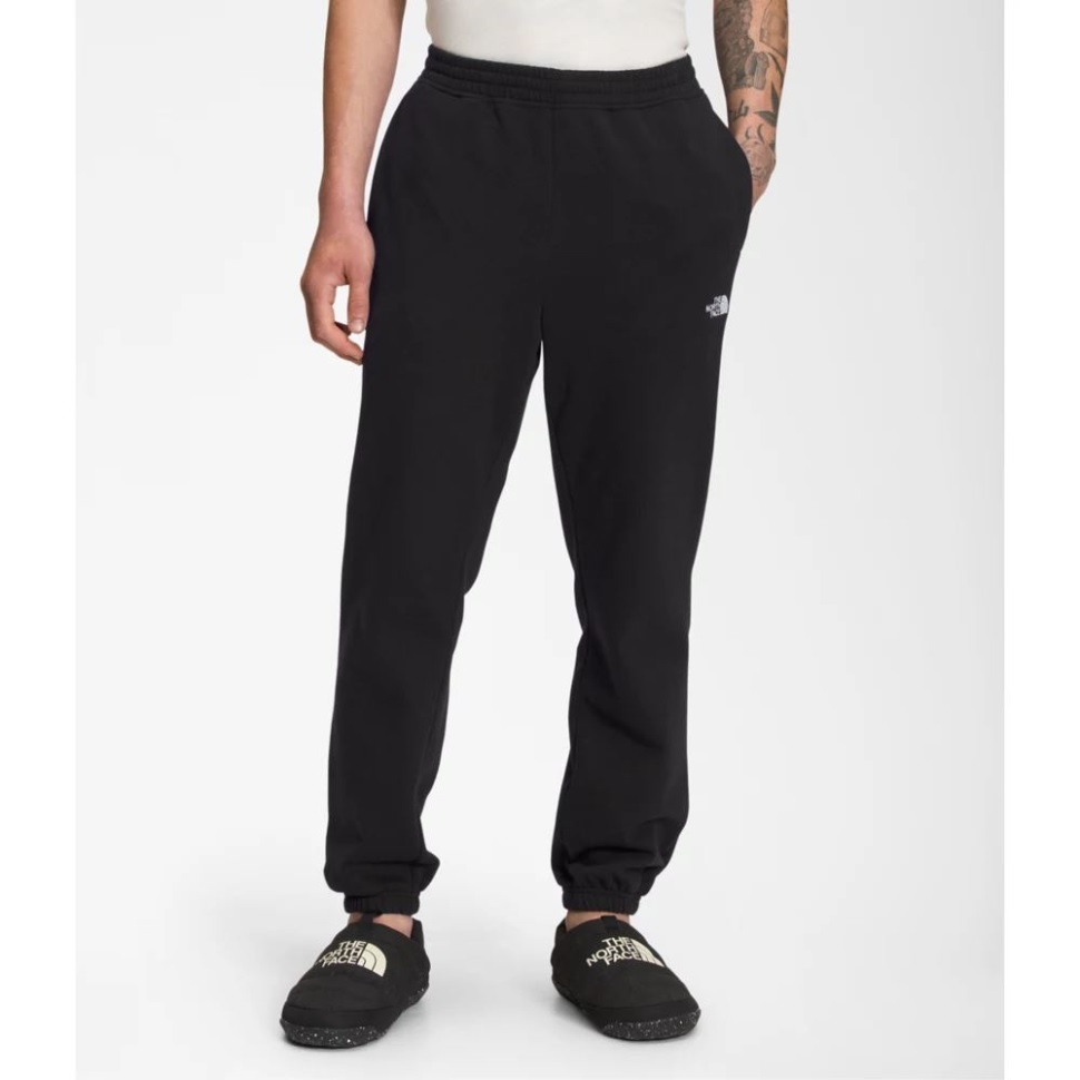 أسود أبيض الوجه الشمالي الرجال Sweatpants نصف قبة