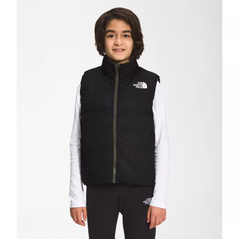 الأولاد عكسها الشمال إلى أسفل سترة مقنعين الوجه الشمالي جديد رمادي داكن