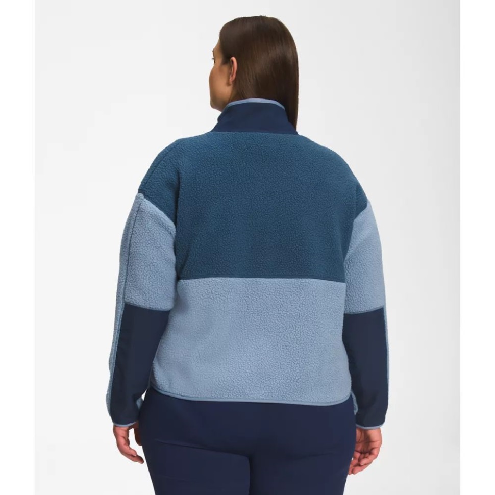 الأزرق الشعبية الوجه الشمالي المرأة بالإضافة إلى سترة الصوف كراجمونت