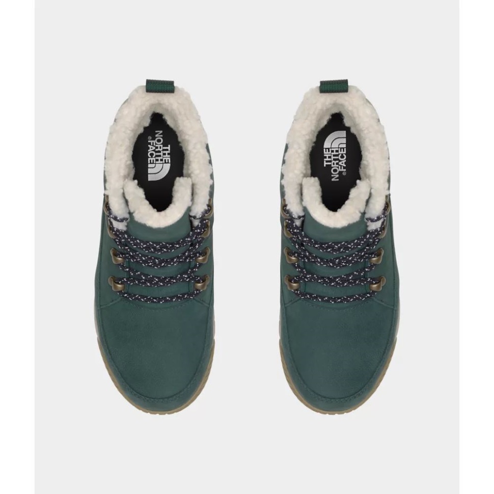 الأخضر الوجه الشمالي المرأة سييرا منتصف الدانتيل أحذية للماء