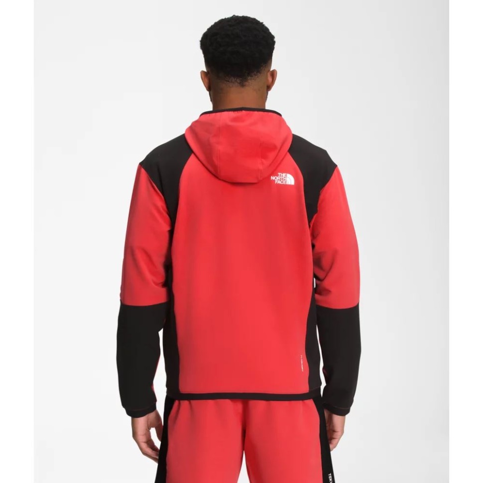 Horizon Red The North Face Men Tekware Full Zip هوديي