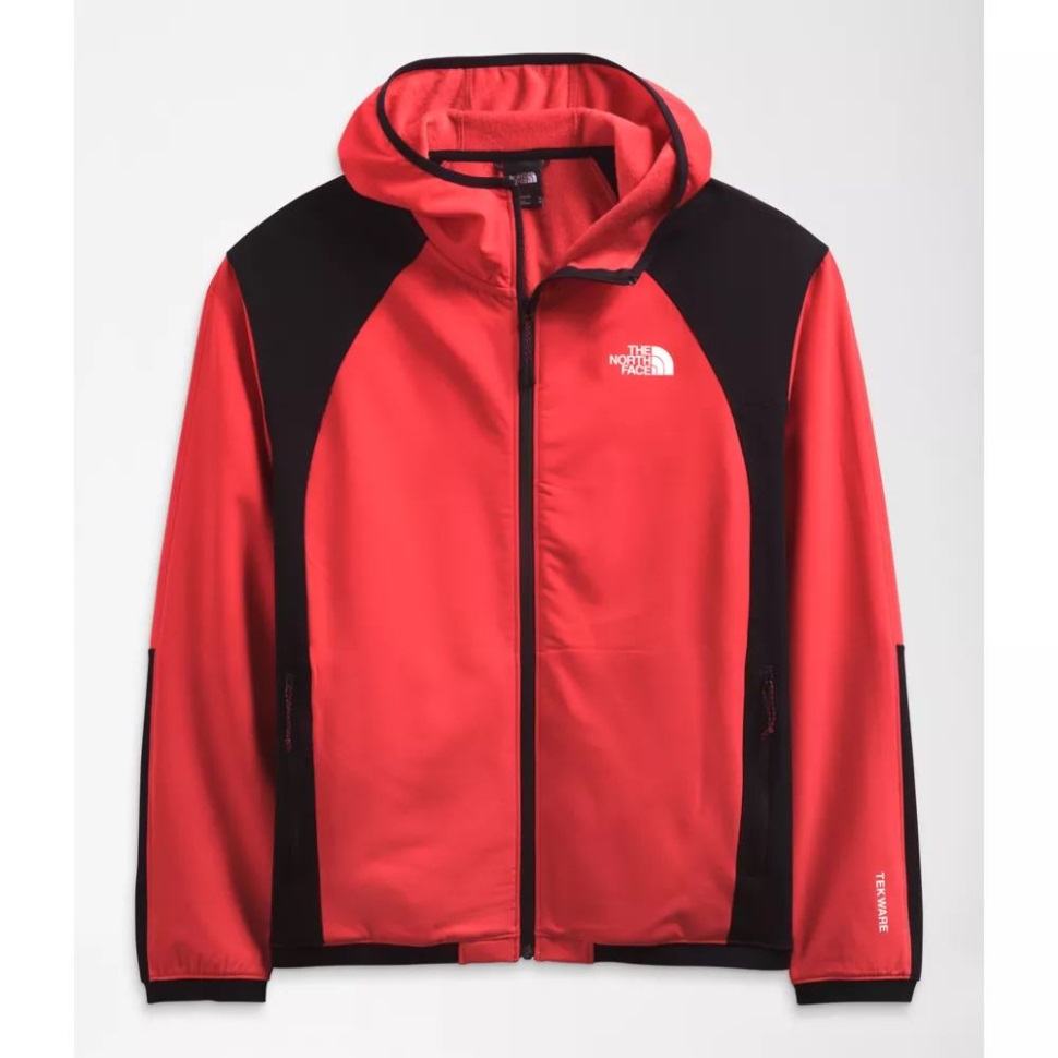 Horizon Red The North Face Men Tekware Full Zip هوديي