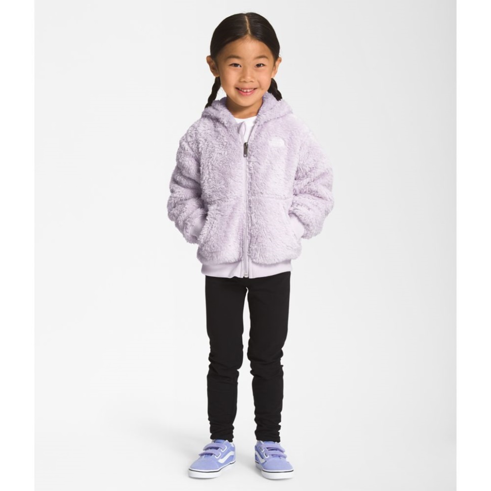 Kids Suave Oso Full Zip هوديي لافندر ضباب الوجه الشمالي