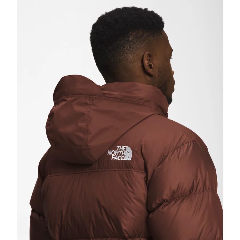 جاكيت رجالي 1996 Nuptse من خشب البلوط الغامق الوجه الشمالي