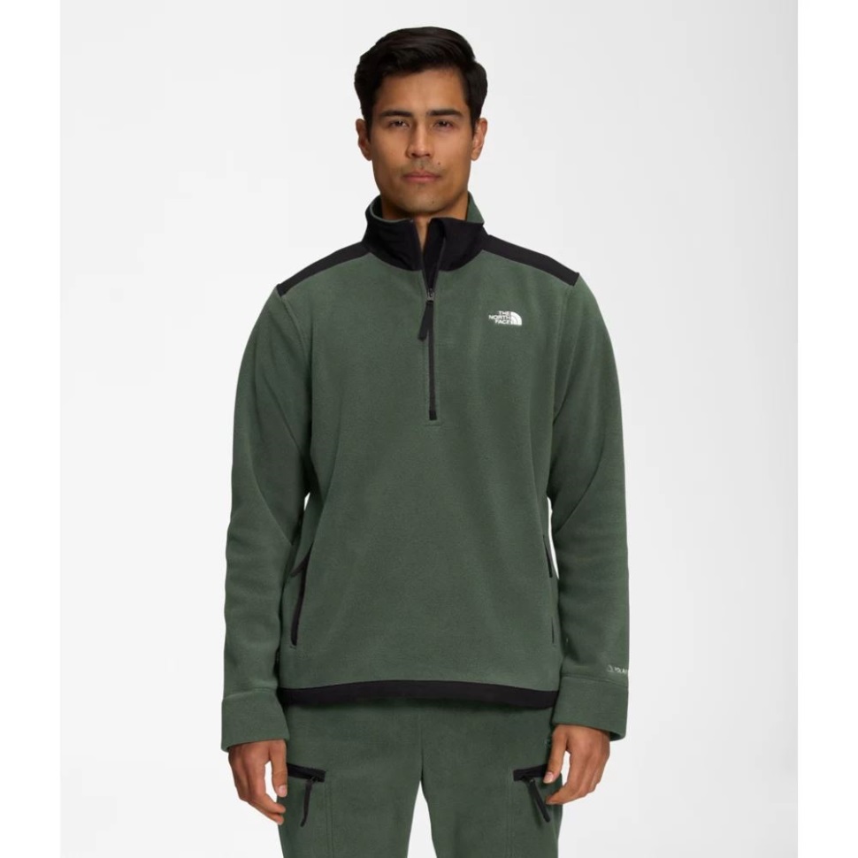 الرجال Alpine Polartec 200 البريدي الوجه الشمالي الزعتر الأسود