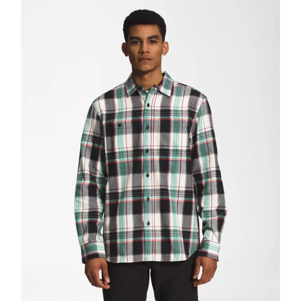 الرجال Arroyo خفيفة الوزن الفانيلا الوجه الشمالي أبيض كبير