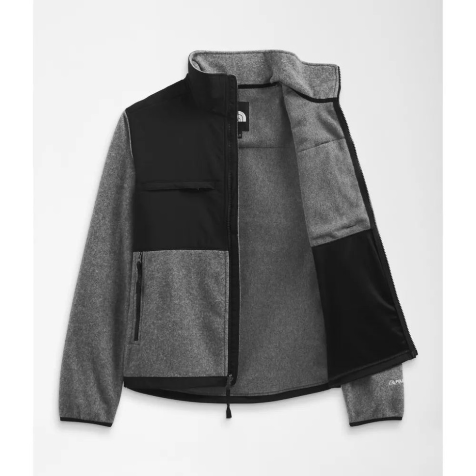 سترة رجال دينالي الوجه الشمالي رمادي