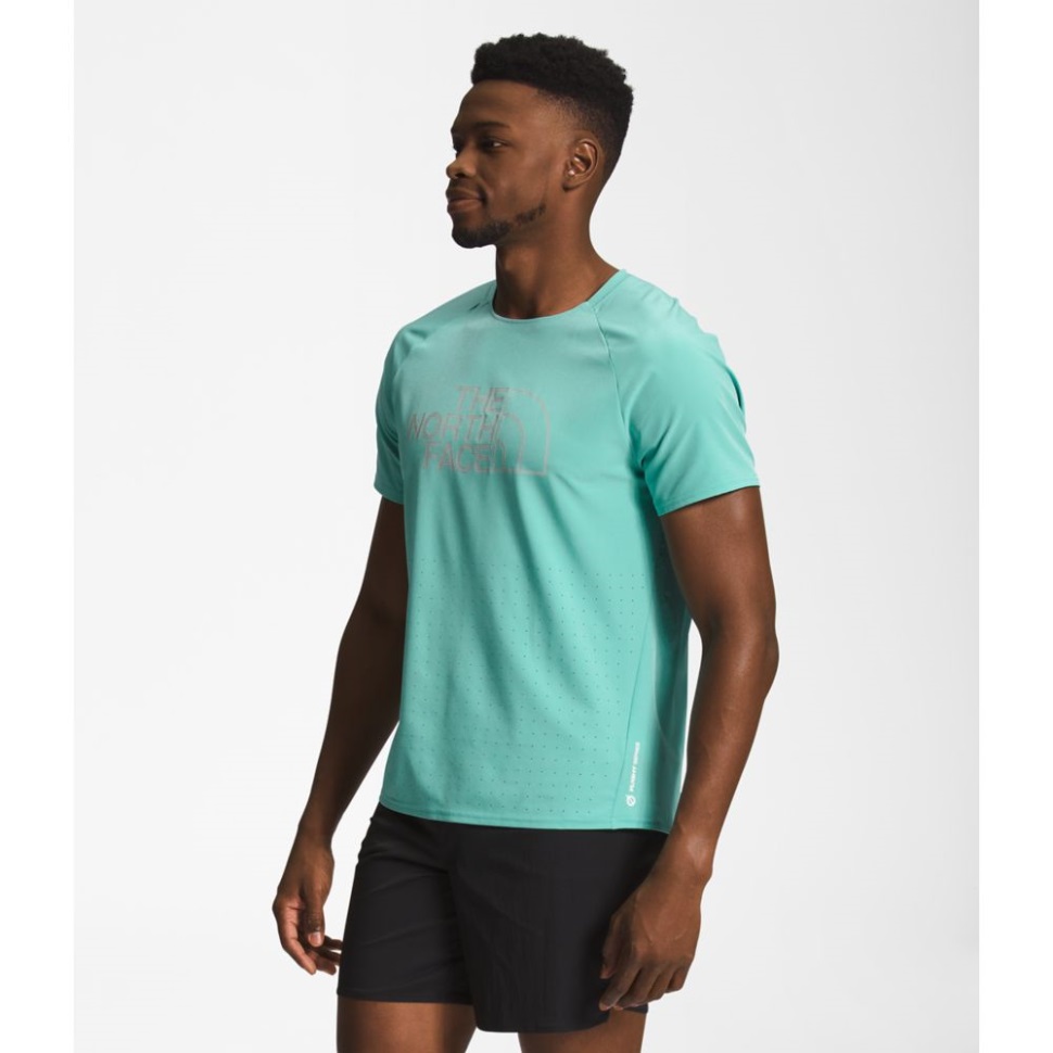 رحلة الرجال قميص قصير الأكمام عديم الوزن Wasabi الوجه الشمالي