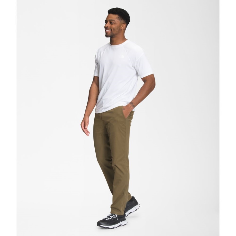 الرجال السراويل القياسية الحديثة العسكرية الزيتون الوجه الشمالي