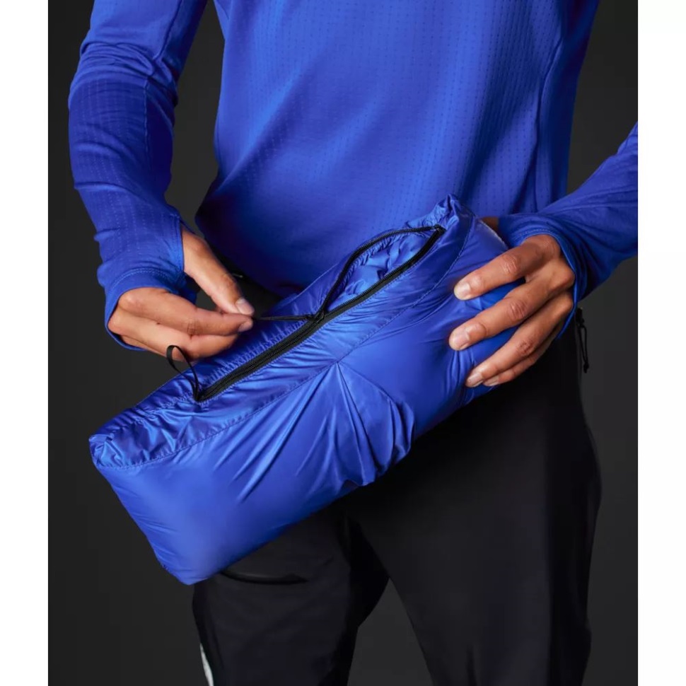 الرجال قمة سلسلة Breithorn سترة الوجه الشمالي الأزرق