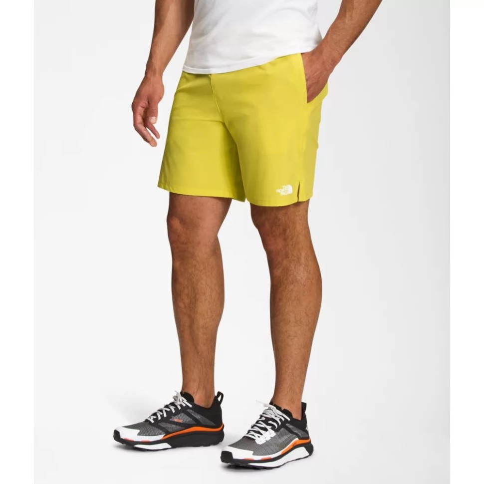 يتجول الرجال شورت حامض أصفر الوجه الشمالي