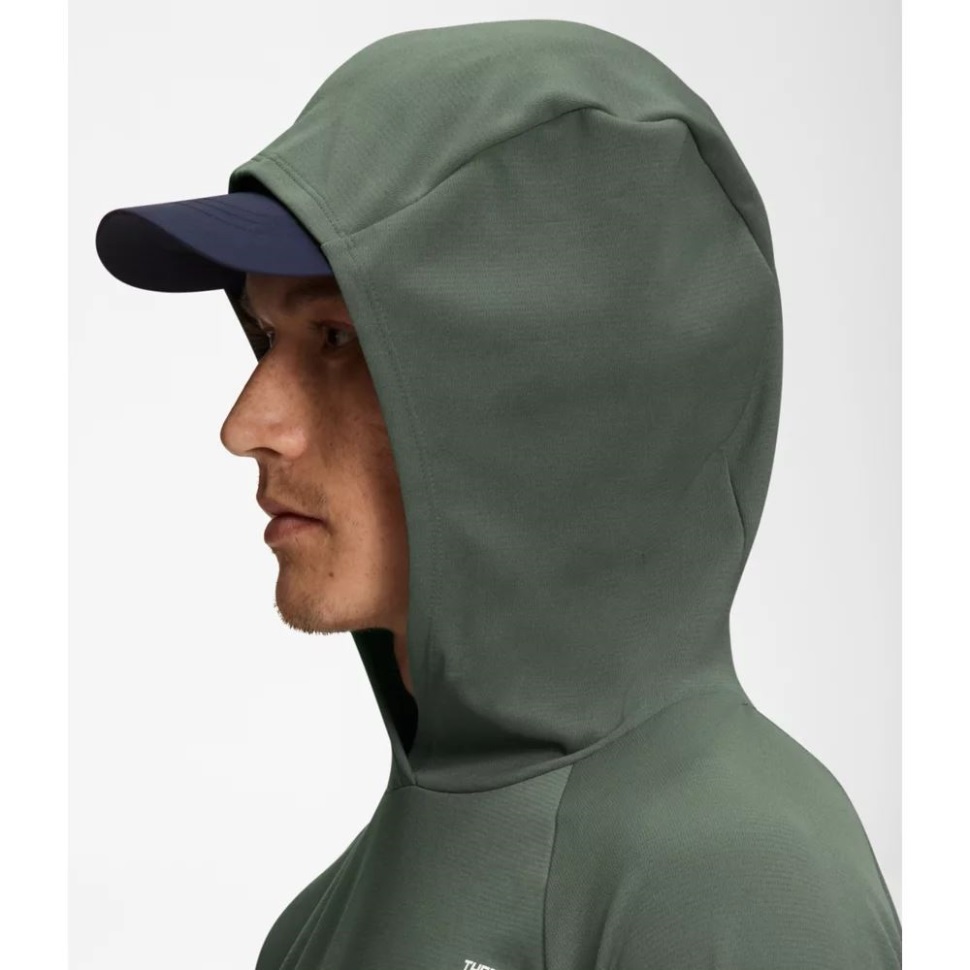 الرجال يتجولون الشمس هوديي الزعتر الوجه الشمالي