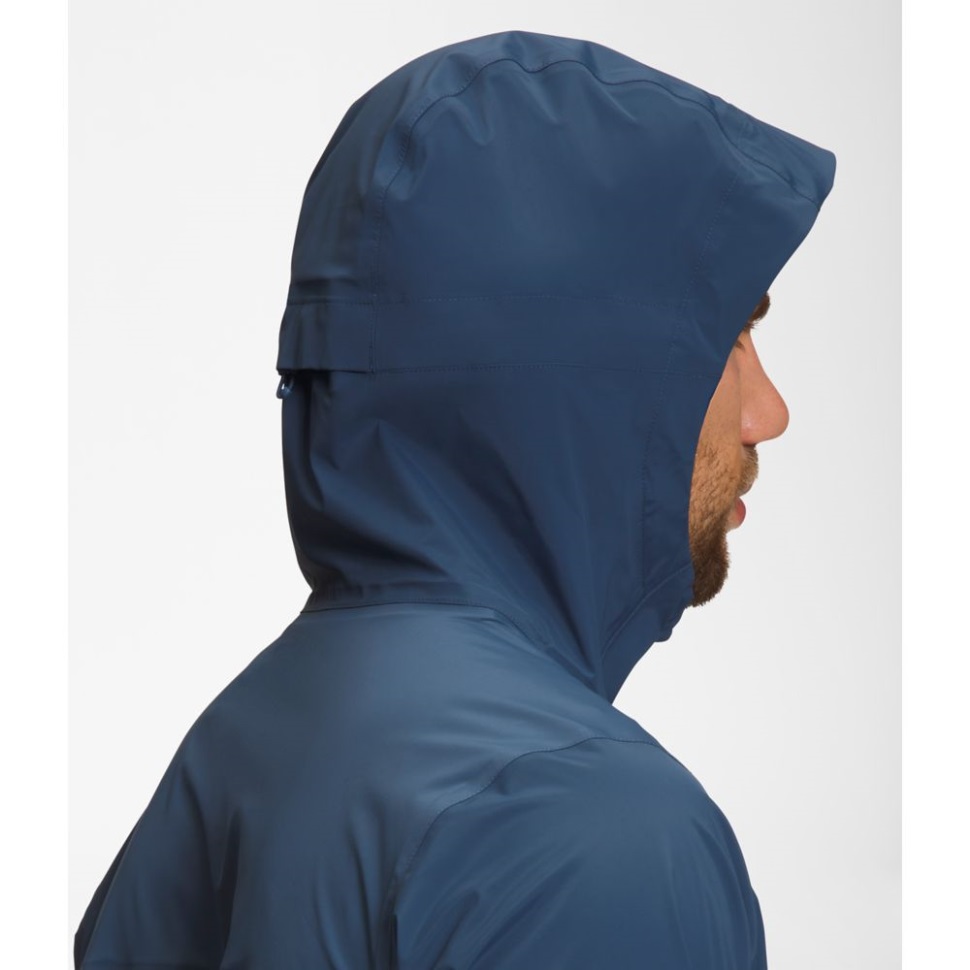 سترة رجال الغرب حوض Dryvent مواجهة الشمال أزرق ظليلي