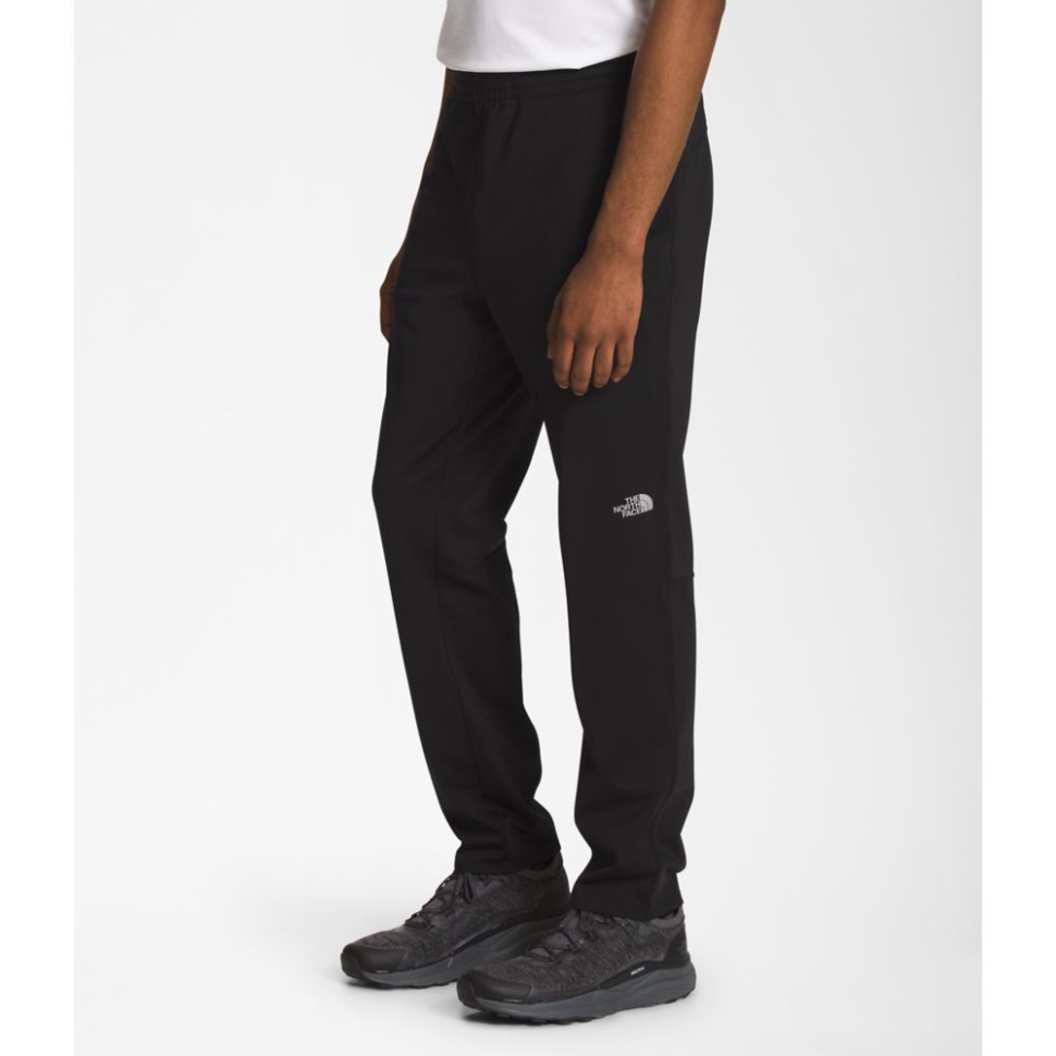 الرجال الشتاء الدافئ السراويل الأساسية الوجه الشمالي الأسود