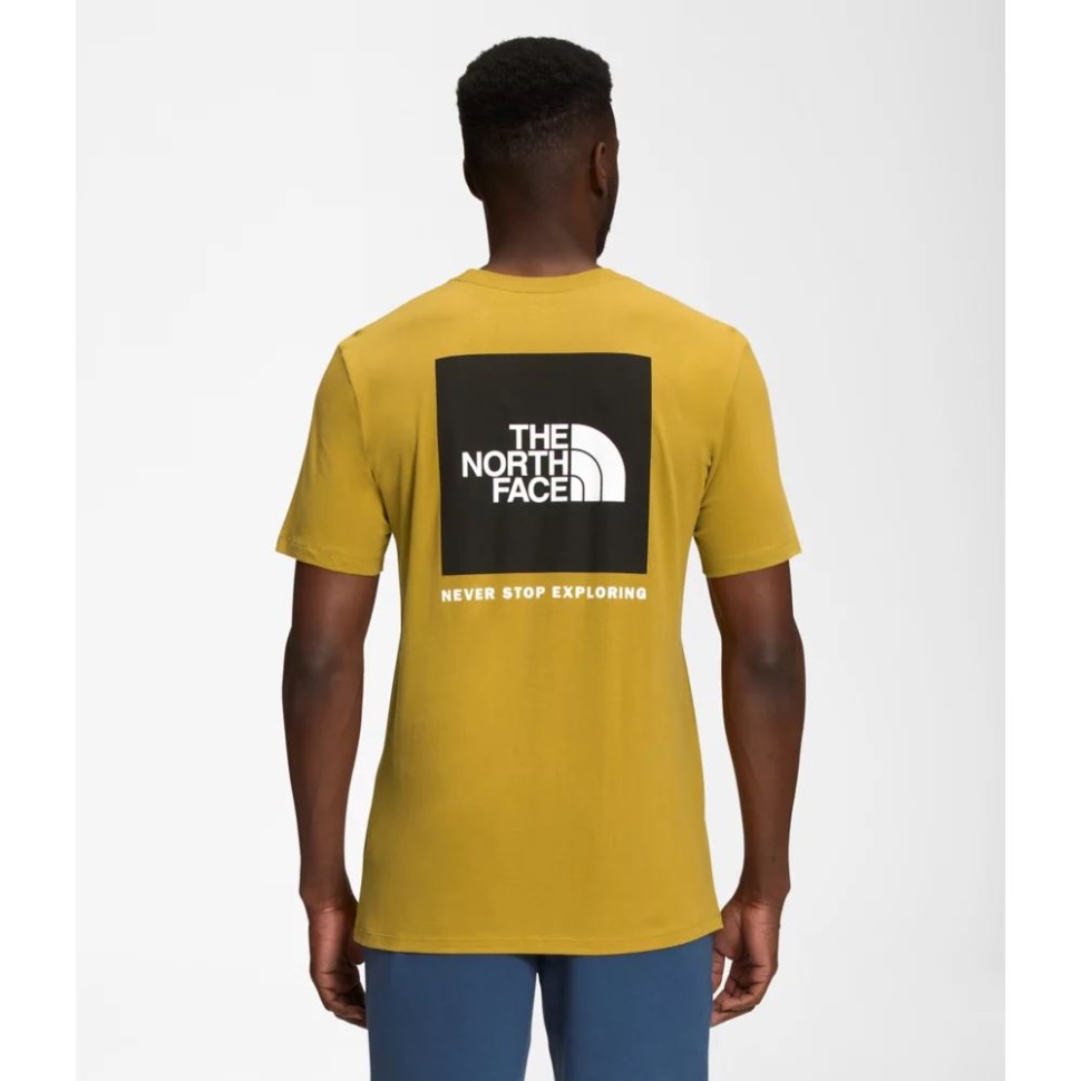 معدن الذهب الرجال قصيرة الأكمام مربع Nse قمزة الوجه الشمالي