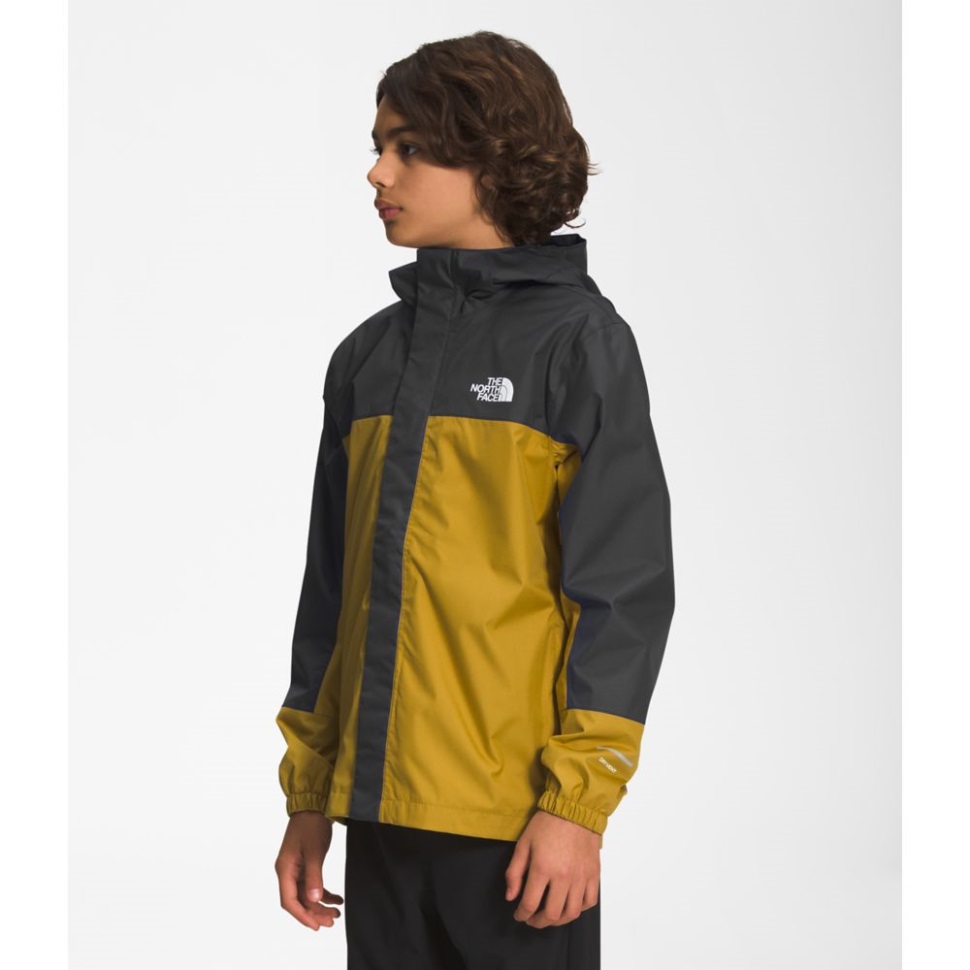 الذهب المعدني الشمال وجه الأولاد أنتورا سترة المطر