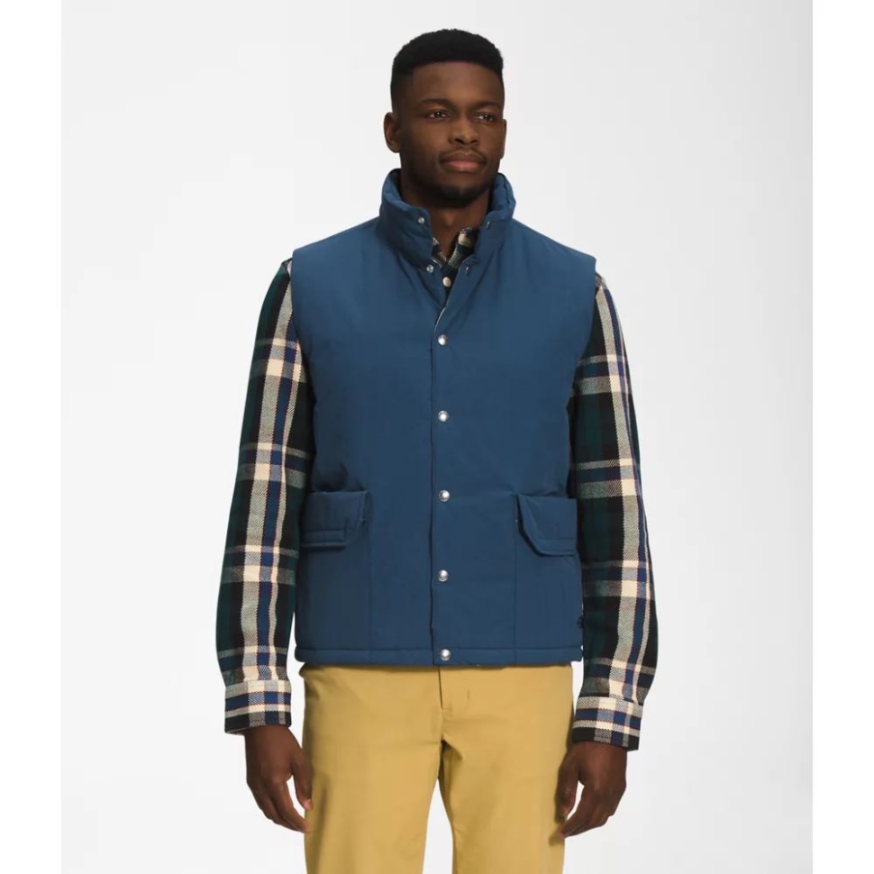 الرجال الأزرق المظلل Thermoball سترة الوجه الشمالي